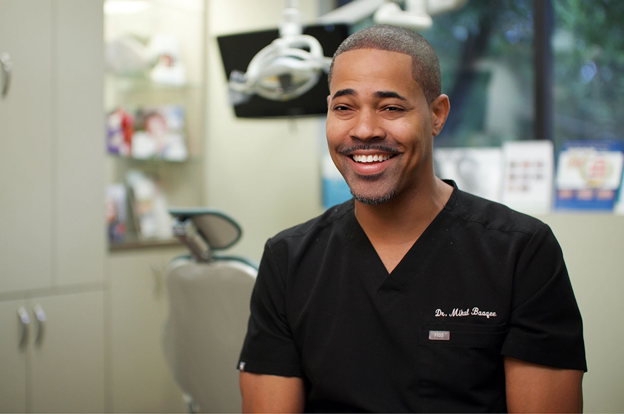 Portrait of Dr Mikal Baaqee, D.D.S.